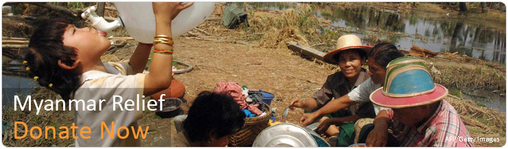 Myanmar Relief : Donate Now