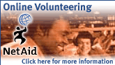 Online volunteering with Net Aid